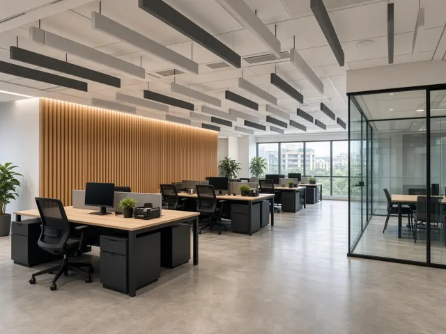 Office fit-out (illustrative)